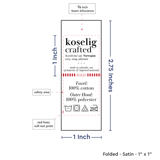 PPLR_HIDDEN_PRODUCT Print Your Logo/Image on Satin Tags (1" wide - Satin)