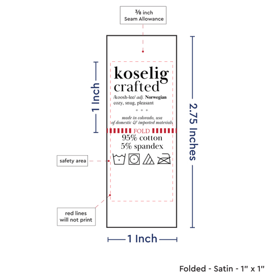 PPLR_HIDDEN_PRODUCT Print Your Logo/Image on Satin Tags (1" wide - Satin)