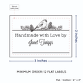 PPLR_HIDDEN_PRODUCT Winter Bird (2"x3" Cotton - 12 labels/set)