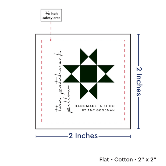 PPLR_HIDDEN_PRODUCT Print your Logo or Image on FLAT Cotton Tags