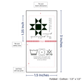 PPLR_HIDDEN_PRODUCT Print Your Logo or Image on FOLDED Cotton Tags
