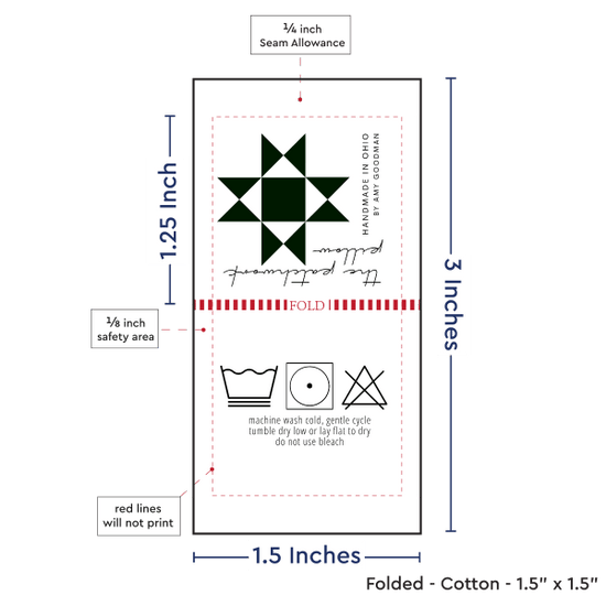 PPLR_HIDDEN_PRODUCT Print Your Logo or Image on FOLDED Cotton Tags