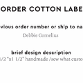 PPLR_HIDDEN_PRODUCT Reorder Previous Label Design - COTTON