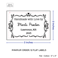 PPLR_HIDDEN_PRODUCT Swirl Accent Border (2"x3" Cotton - 12 labels/set)