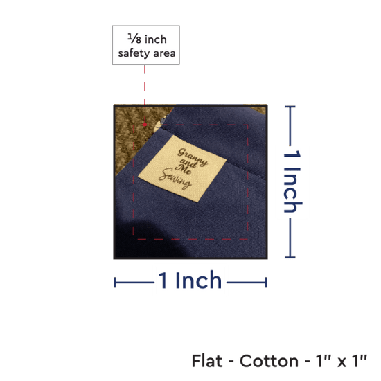 PPLR_HIDDEN_PRODUCT Print your Logo or Image on FLAT Cotton Tags