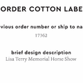 PPLR_HIDDEN_PRODUCT Reorder Previous Label Design - COTTON