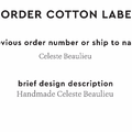 PPLR_HIDDEN_PRODUCT Reorder Previous Label Design - COTTON