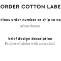 PPLR_HIDDEN_PRODUCT Reorder Previous Label Design - COTTON