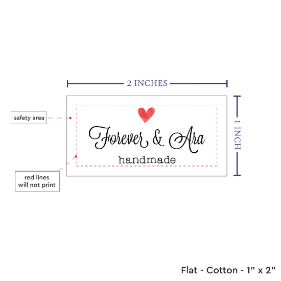 PPLR_HIDDEN_PRODUCT Simple Heart (2"x1"-Cotton)