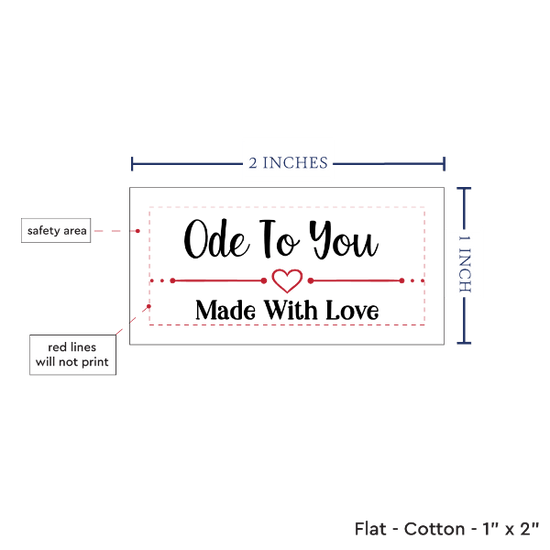 PPLR_HIDDEN_PRODUCT Modern Heart (2"x1"-Cotton)