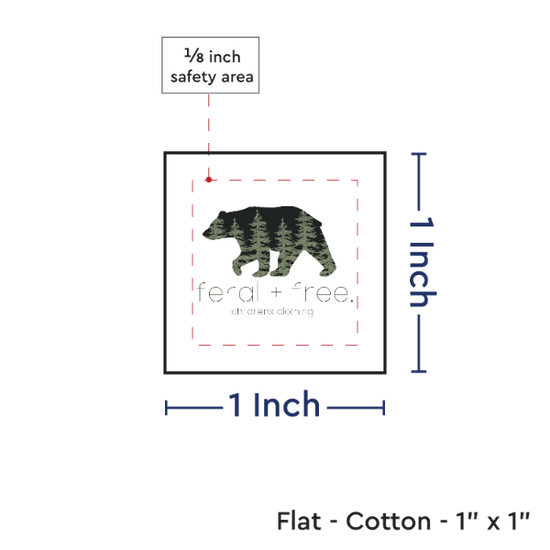 PPLR_HIDDEN_PRODUCT Print your Logo or Image on FLAT Cotton Tags