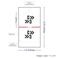 PPLR_HIDDEN_PRODUCT Print your logo/Image on Satin Tags (1.5" wide - Satin)