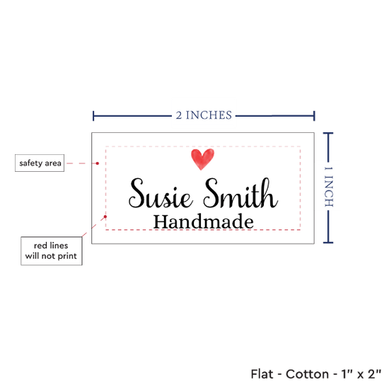 PPLR_HIDDEN_PRODUCT Simple Heart (2"x1"-Cotton)