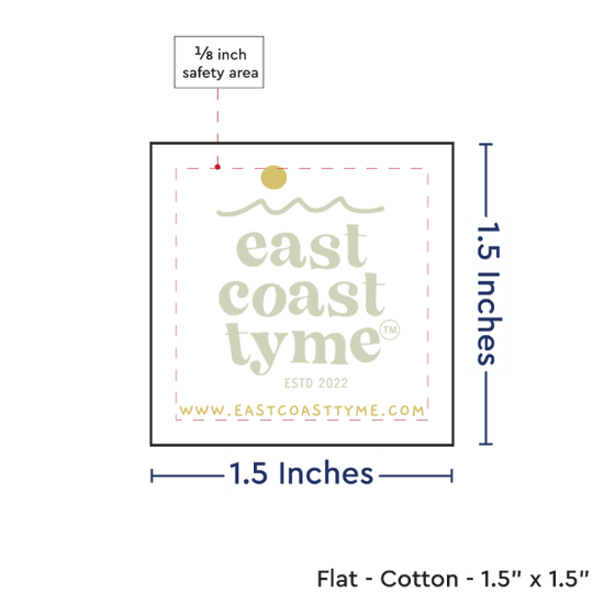 PPLR_HIDDEN_PRODUCT Print your Logo or Image on FLAT Cotton Tags