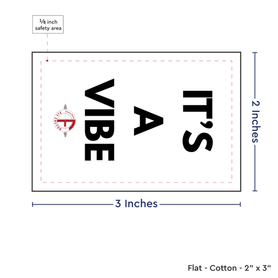 PPLR_HIDDEN_PRODUCT Print your Logo or Image on FLAT Cotton Tags