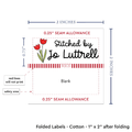 PPLR_HIDDEN_PRODUCT Spring Tulips (2"x1"-Cotton)