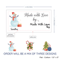PPLR_HIDDEN_PRODUCT Christmas Sampler Large (1.5"x3"-Cotton)