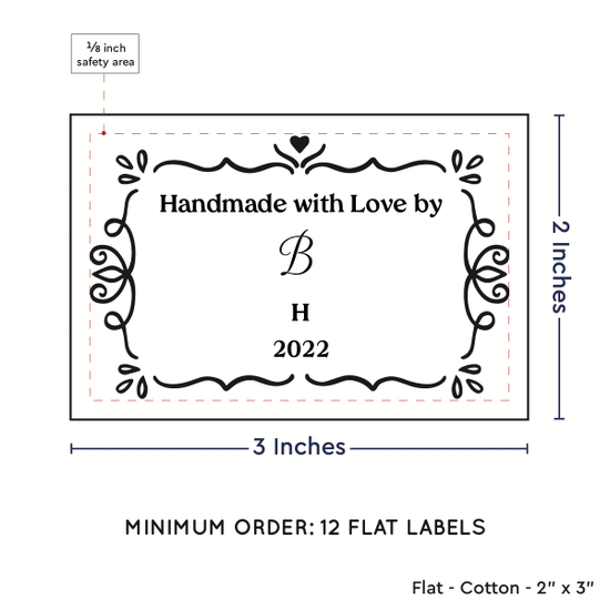 PPLR_HIDDEN_PRODUCT Swirl Accent Border (2"x3" Cotton - 12 labels/set)