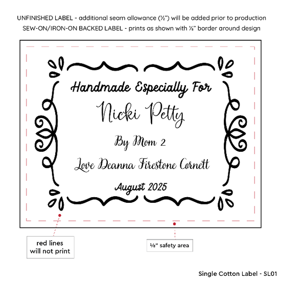 PPLR_HIDDEN_PRODUCT Decorative Frame Single Label