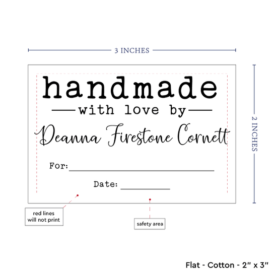 PPLR_HIDDEN_PRODUCT Modern Fill in Labels (2"x3"-Cotton)