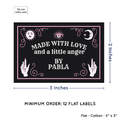 PPLR_HIDDEN_PRODUCT Spirit Board (2"x3" Cotton - 12 labels/set)