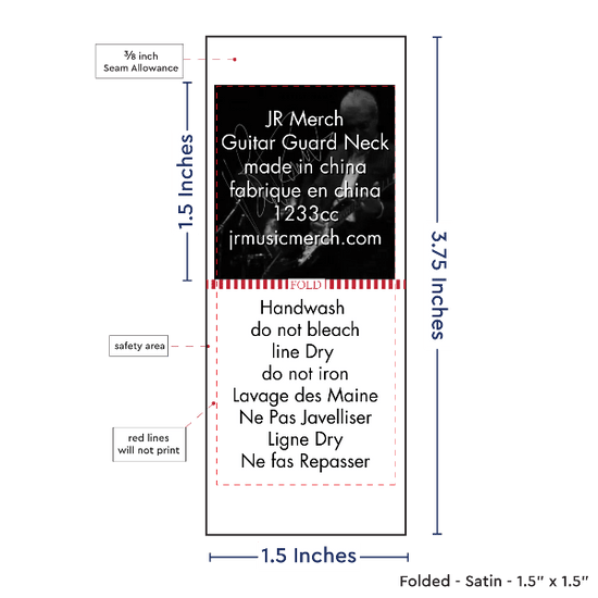 PPLR_HIDDEN_PRODUCT Print your logo/Image on Satin Tags (1.5" wide - Satin)