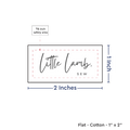 PPLR_HIDDEN_PRODUCT Print your Logo or Image on FLAT Cotton Tags