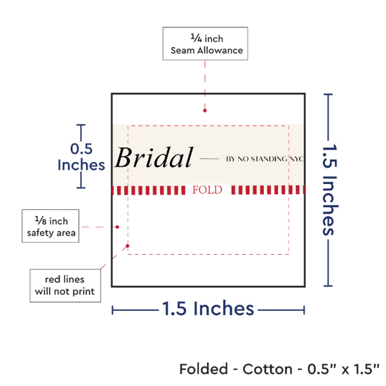 PPLR_HIDDEN_PRODUCT Print Your Logo or Image on FOLDED Cotton Tags