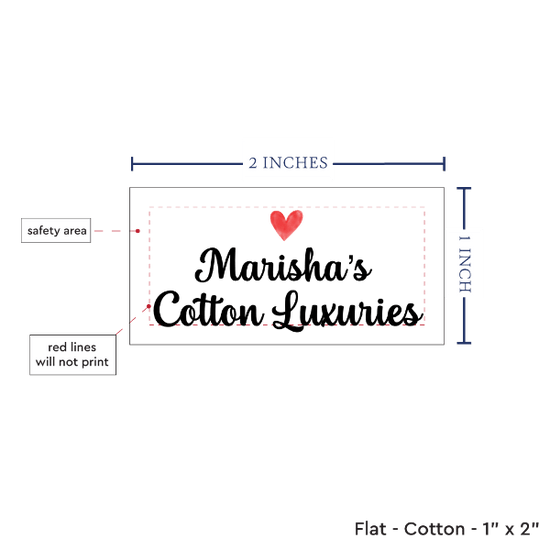 PPLR_HIDDEN_PRODUCT Simple Heart (2"x1"-Cotton)