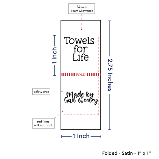PPLR_HIDDEN_PRODUCT Square Signature (1" wide - Satin)