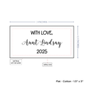 PPLR_HIDDEN_PRODUCT Text Only Medium Large Label (1.5"x3"-Cotton)