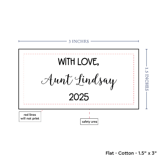 PPLR_HIDDEN_PRODUCT Text Only Medium Large Label (1.5"x3"-Cotton)