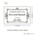 PPLR_HIDDEN_PRODUCT Swirl Accent Border (2"x3" Cotton - 12 labels/set)