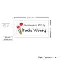 PPLR_HIDDEN_PRODUCT Spring Tulips (2"x1"-Cotton)