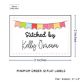 PPLR_HIDDEN_PRODUCT Colorful Banner (2"x3" Cotton - 12 labels/set)