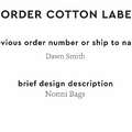 PPLR_HIDDEN_PRODUCT Reorder Previous Label Design - COTTON
