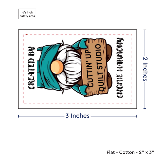 PPLR_HIDDEN_PRODUCT Print your Logo or Image on FLAT Cotton Tags