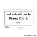 PPLR_HIDDEN_PRODUCT Text Only Medium Large Label (1.5"x3"-Cotton)