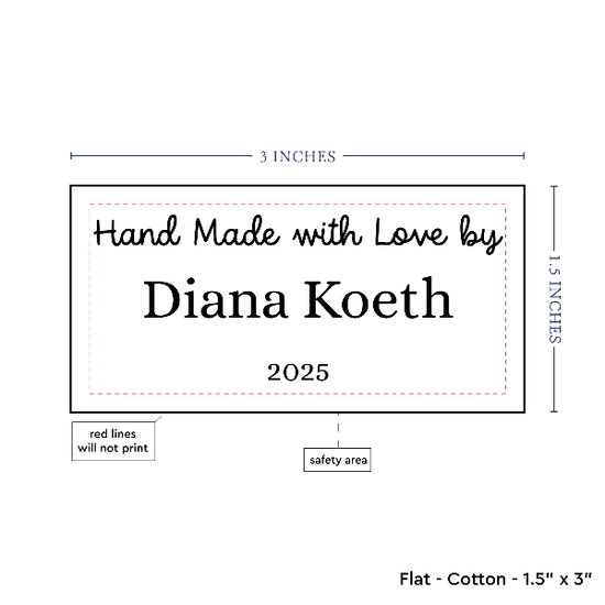 PPLR_HIDDEN_PRODUCT Text Only Medium Large Label (1.5"x3"-Cotton)
