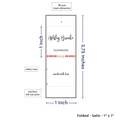 PPLR_HIDDEN_PRODUCT Square Signature (1" wide - Satin)
