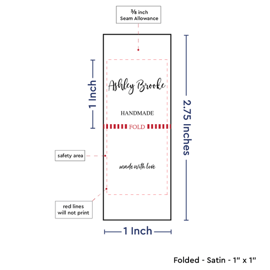 PPLR_HIDDEN_PRODUCT Square Signature (1" wide - Satin)