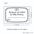 PPLR_HIDDEN_PRODUCT Frame Quote (2"x3" Cotton - 12 labels/set)