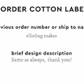 PPLR_HIDDEN_PRODUCT Reorder Previous Label Design - COTTON