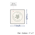 PPLR_HIDDEN_PRODUCT Print your Logo or Image on FLAT Cotton Tags
