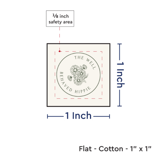 PPLR_HIDDEN_PRODUCT Print your Logo or Image on FLAT Cotton Tags