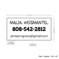 PPLR_HIDDEN_PRODUCT Text Only Medium Large Label (1.5"x3"-Cotton)