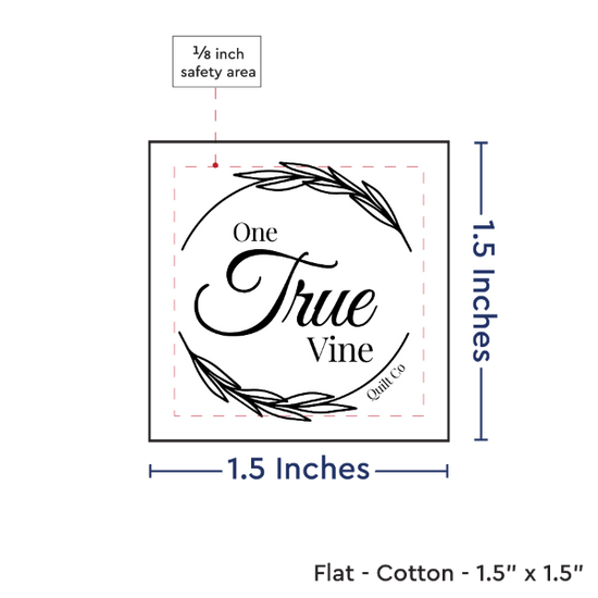 PPLR_HIDDEN_PRODUCT Print your Logo or Image on FLAT Cotton Tags