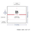 PPLR_HIDDEN_PRODUCT Print your Logo or Image on Satin Tags (2" wide - Satin)