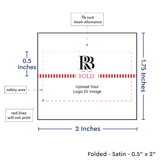 PPLR_HIDDEN_PRODUCT Print your Logo or Image on Satin Tags (2" wide - Satin)
