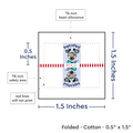 PPLR_HIDDEN_PRODUCT Print Your Logo or Image on FOLDED Cotton Tags